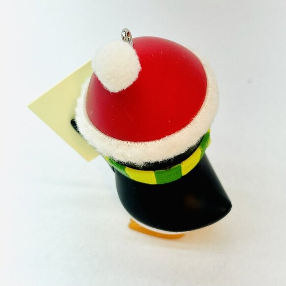 2009 Hallmark Keepsake Ornament Sign Of The Times Cute Penguin Christmas Gift - Picture 3 of 11
